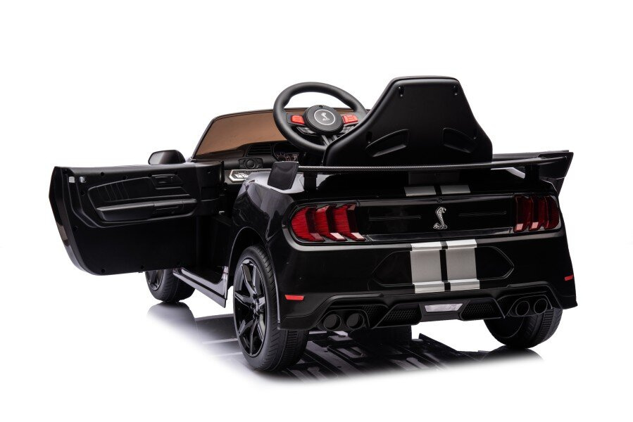 Akumuliatorinis automobilis ford mustang gt500 shelby juodas