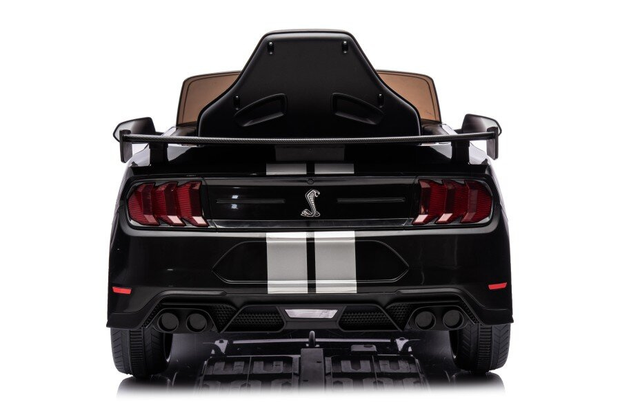 Akumuliatorinis automobilis ford mustang gt500 shelby juodas