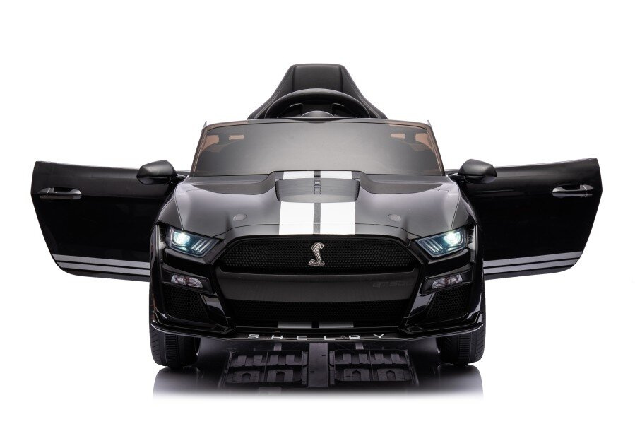 Akumuliatorinis automobilis ford mustang gt500 shelby juodas