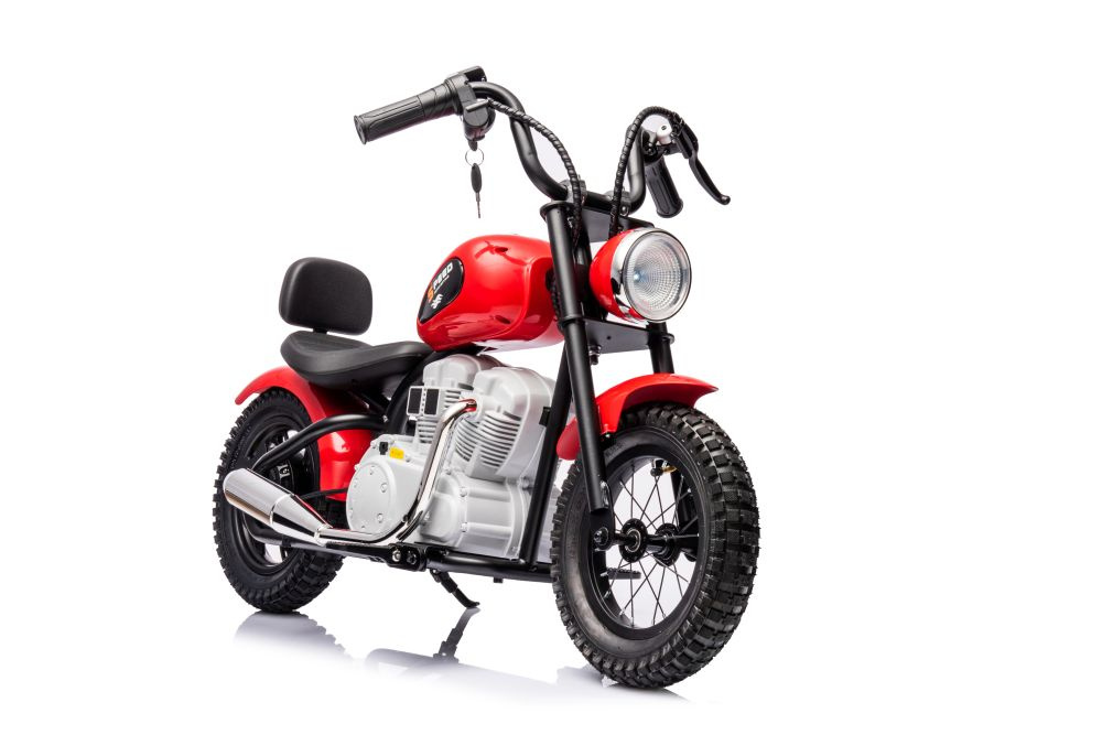 Akumuliatorinis motociklas a9902 36v raudonas