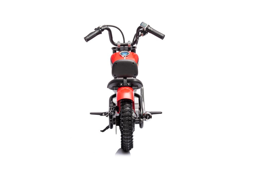 Akumuliatorinis motociklas a9902 36v raudonas