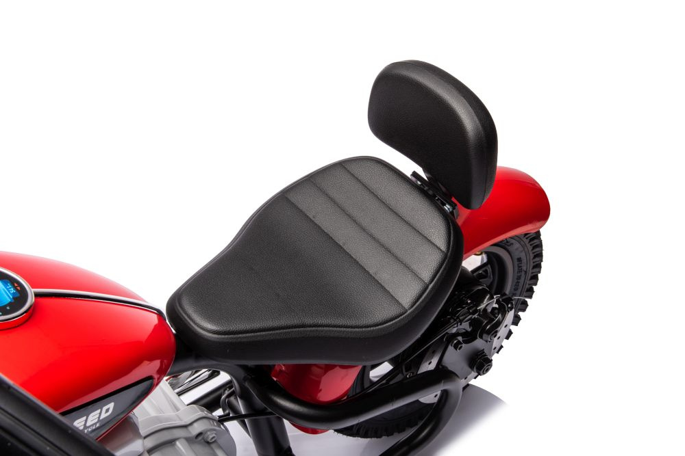 Akumuliatorinis motociklas a9902 36v raudonas