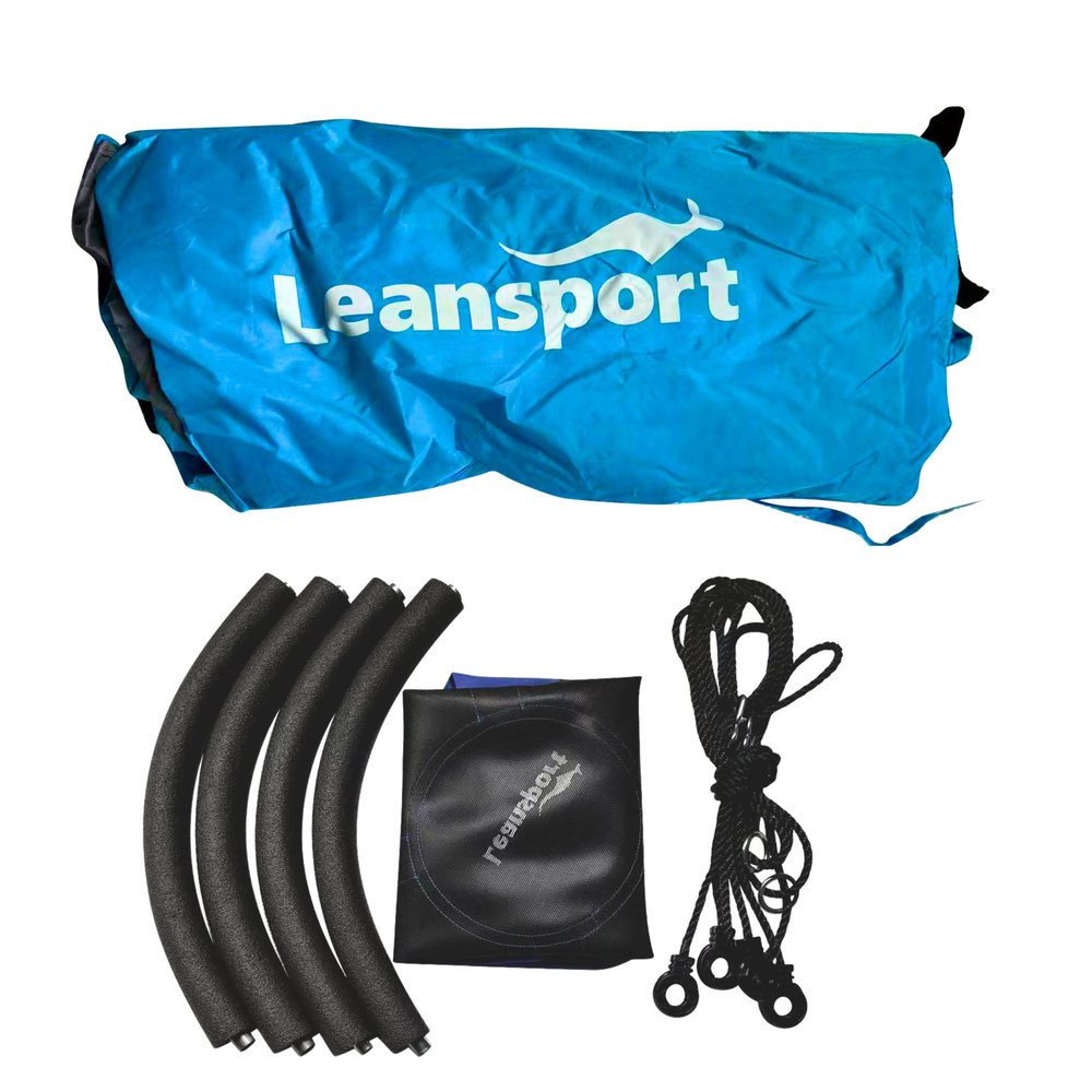 Sūpynės palapinė leansport „gandro lizdas“ mėlyna 90-100 cm