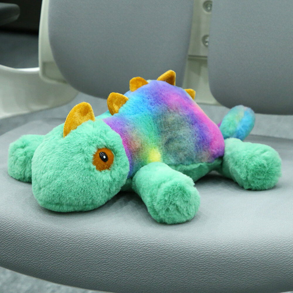 Spalvingas pliušinis chameleonas 45 cm
