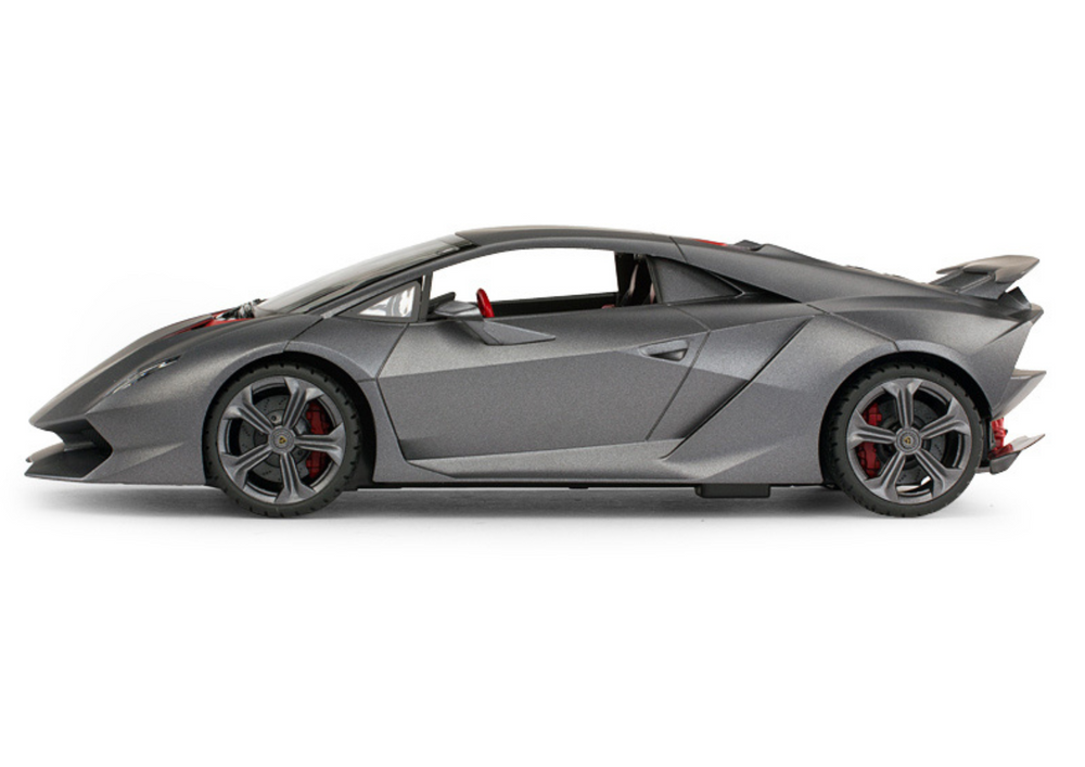 Nuotoliniu būdu valdomas automobilis lamborghini sesto, pilkas