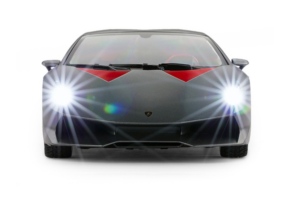 Nuotoliniu būdu valdomas automobilis lamborghini sesto, pilkas