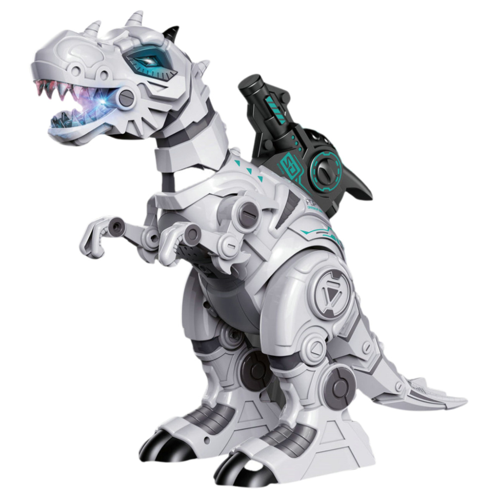 Nuotoliniu būdu valdomas robotas dinozauras su dūmų efektu 1