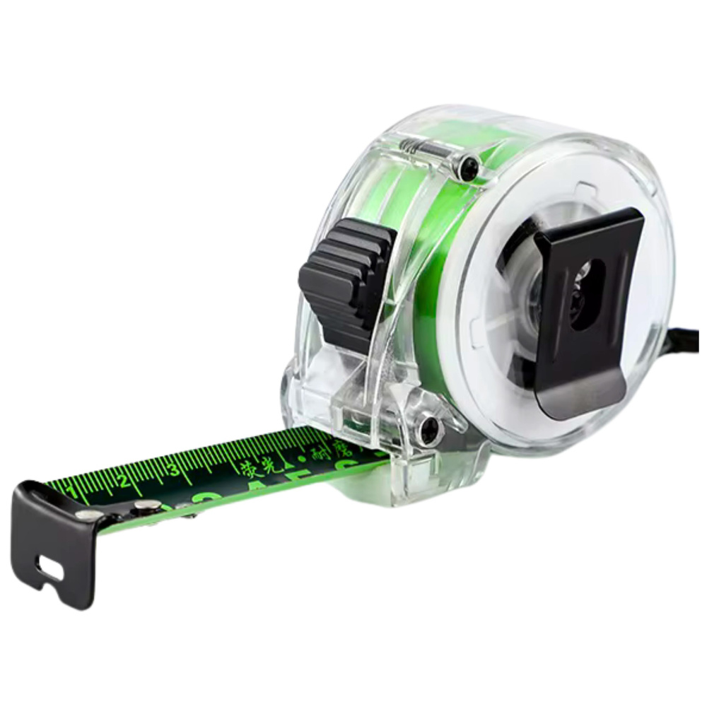 Matavimo juosta 5 m 25 mm fluorescencinė