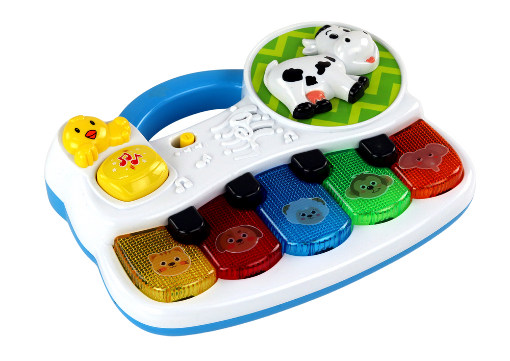 Vaikiškas pianinas su garsais lean toys