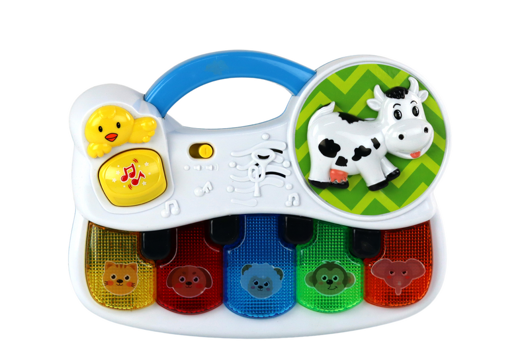 Vaikiškas pianinas su garsais lean toys