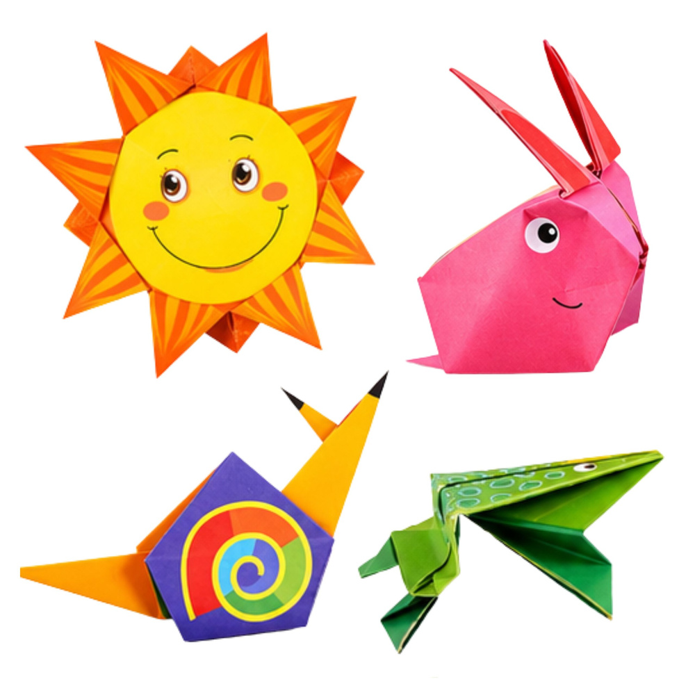 Origami rinkinys 14,5 x 14,5 cm 100 vnt.