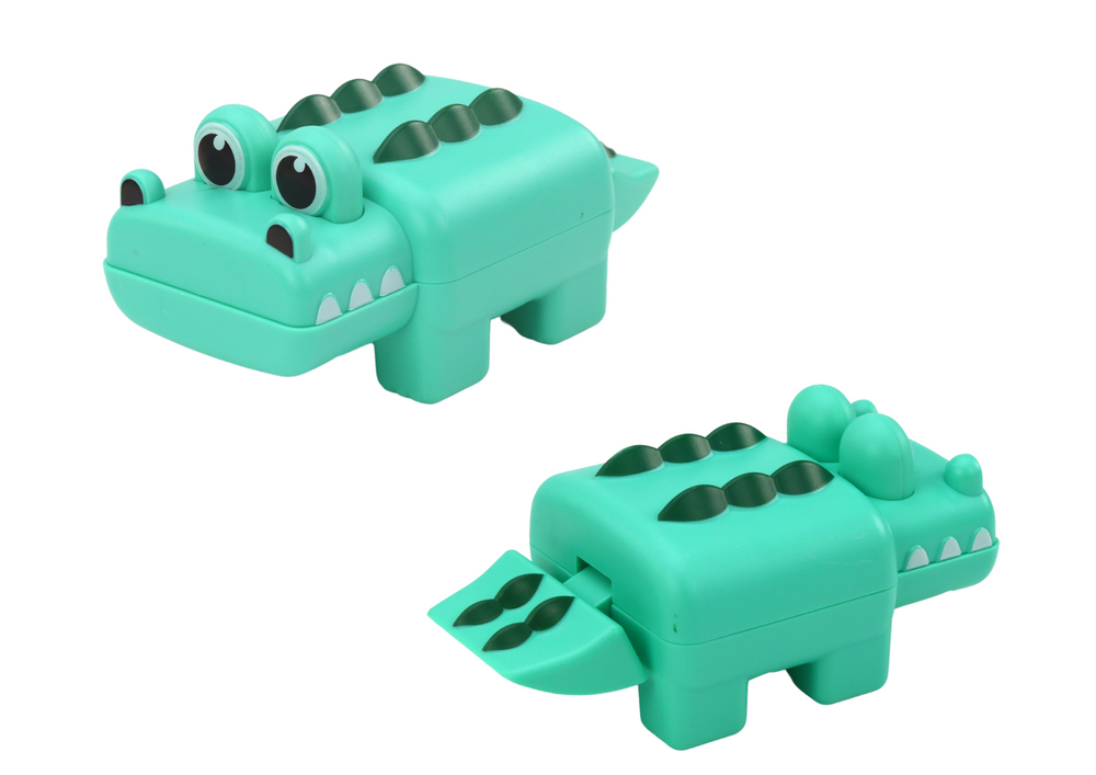 Vonios žaislas krokodilas lean toys, 1 vnt.
