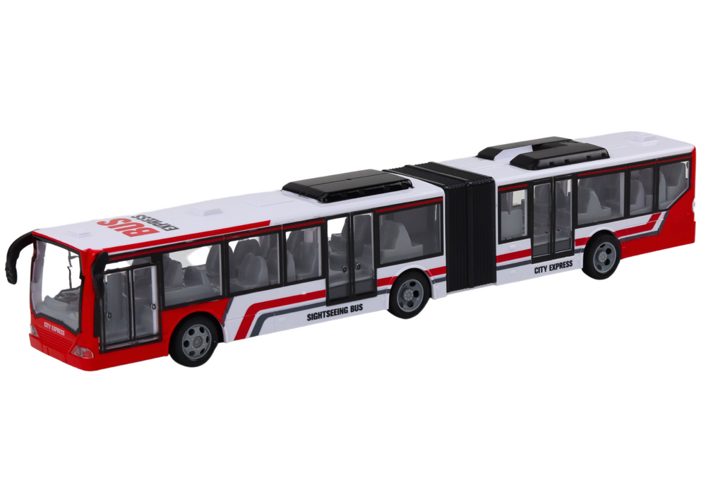 Nuotoliniu būdu valdomas autobusas lean toys, įvairių spalvų