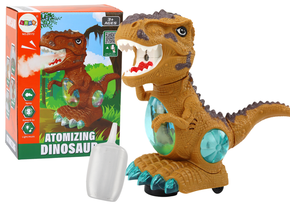 Šokantis žaislinis dinozauras lean toys