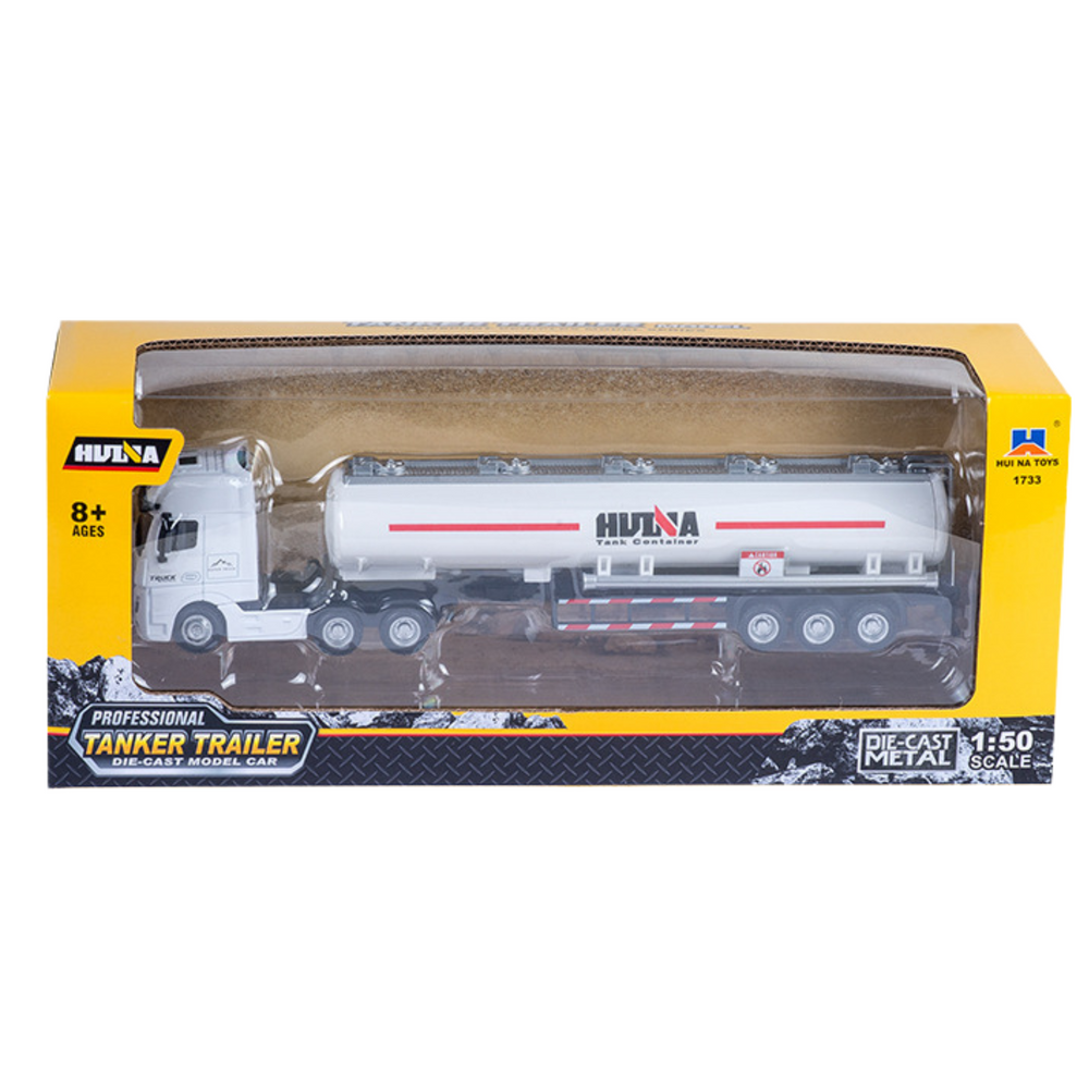 Baltas sunkvežimio modelis 1:50