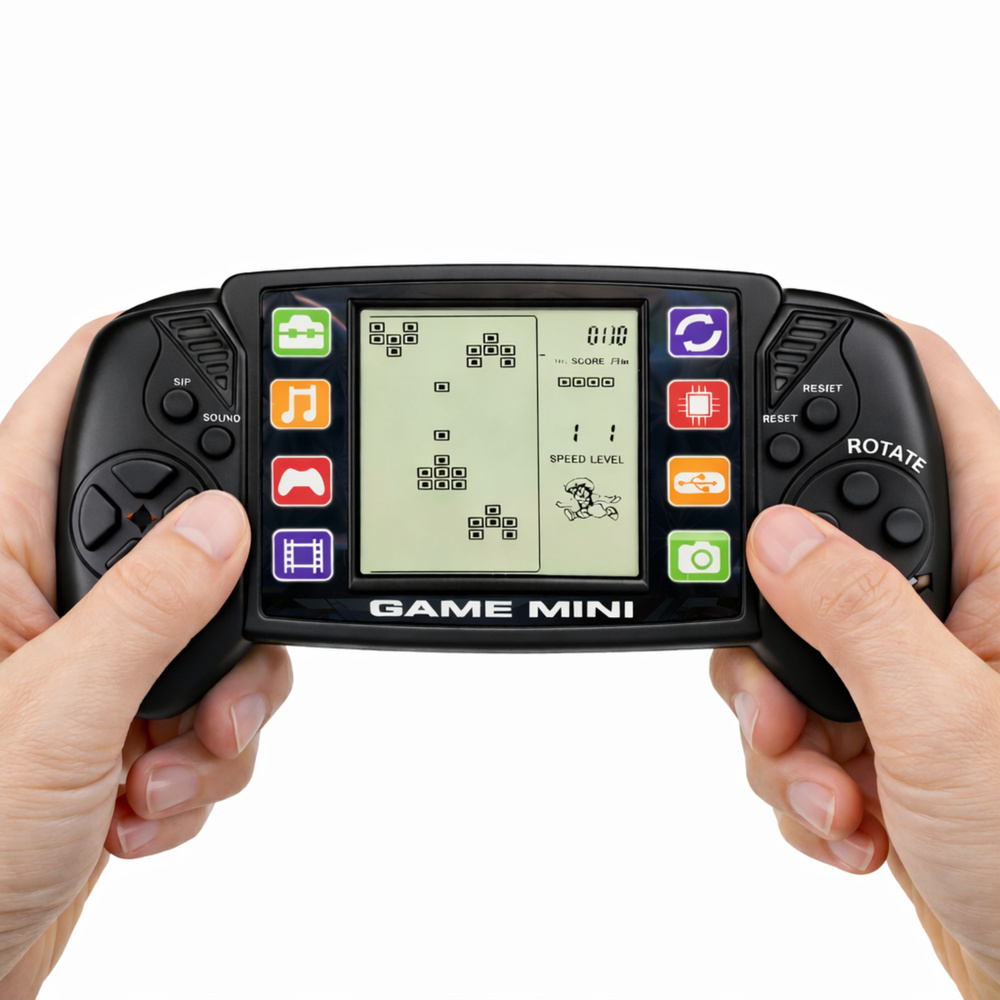 Tetris žaidimų konsolė Juoda 2