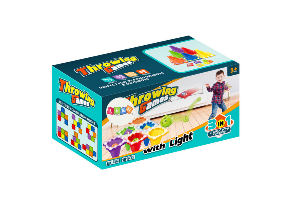 Sportinių įgūdžių žaidimų rinkinys 3in1