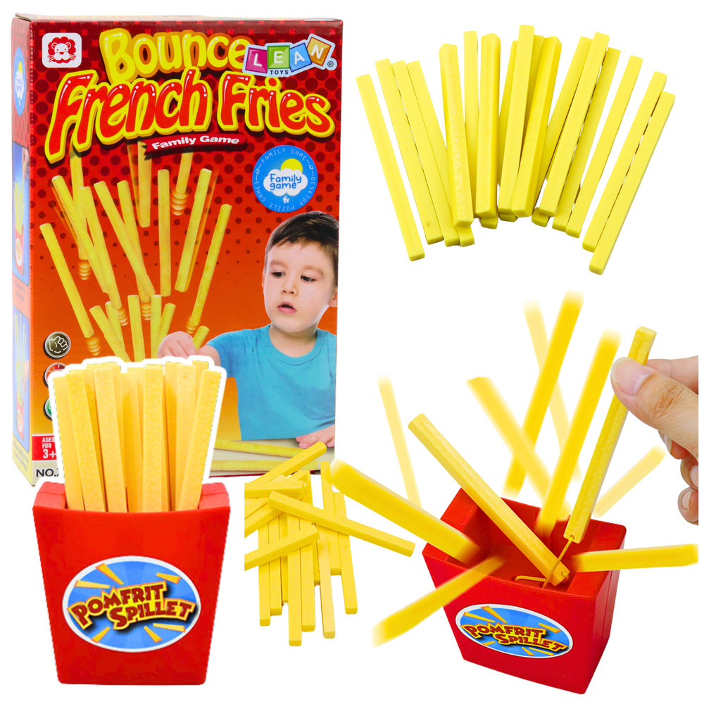 Žaidimas „flying fries jumping“