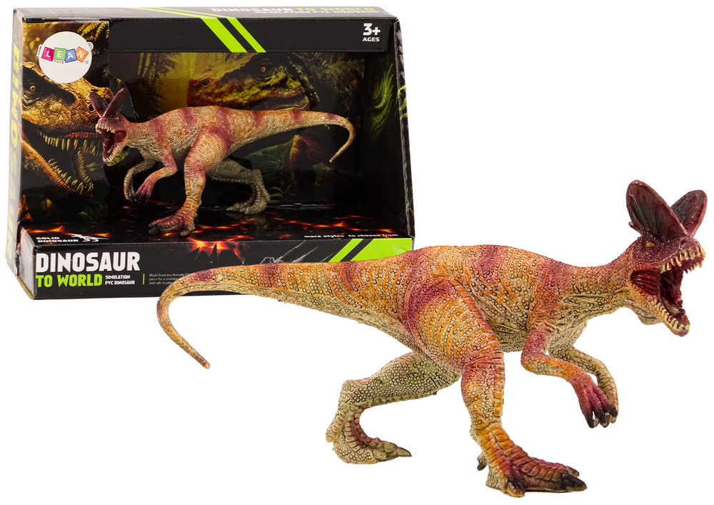 Kolekcinė figūrėlė dilophosaurus raudonas