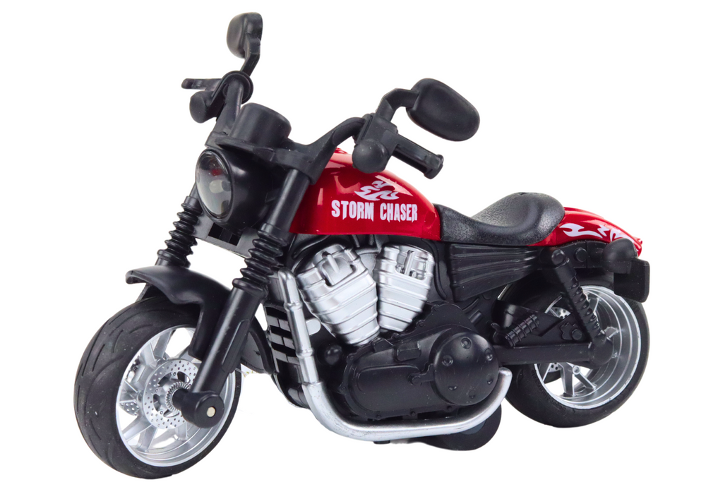 Vaikiškas harley motociklas su trinties pavara