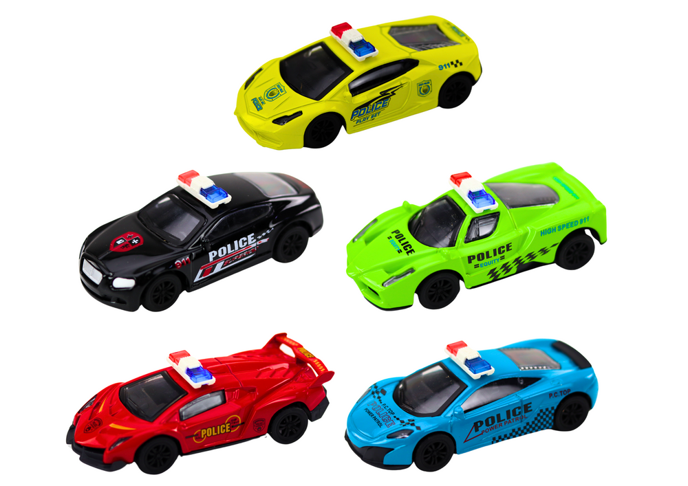 Policijos žaislinis automobilis 1:43 mastelio