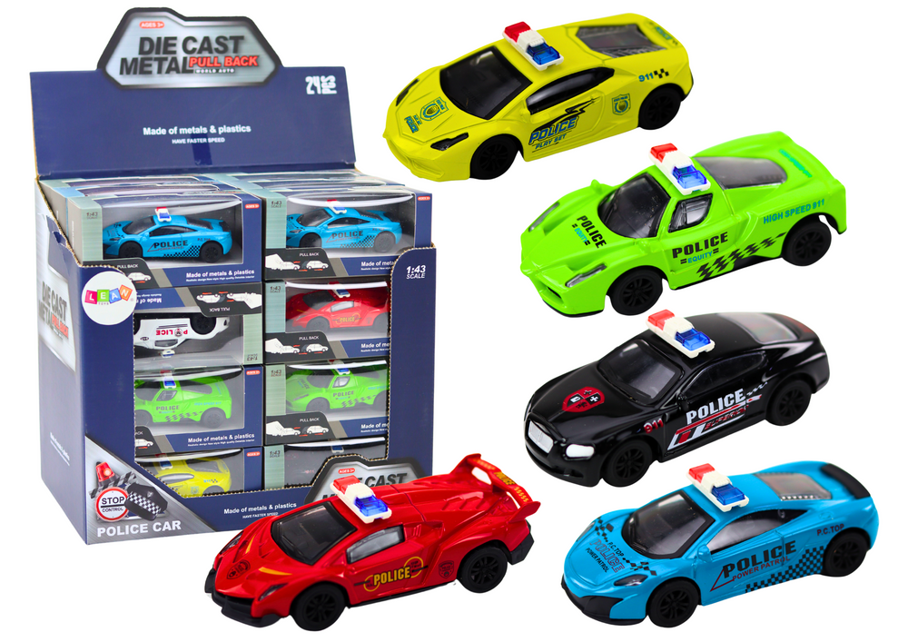 Policijos Žaislinis Automobilis 1:43 Mastelio