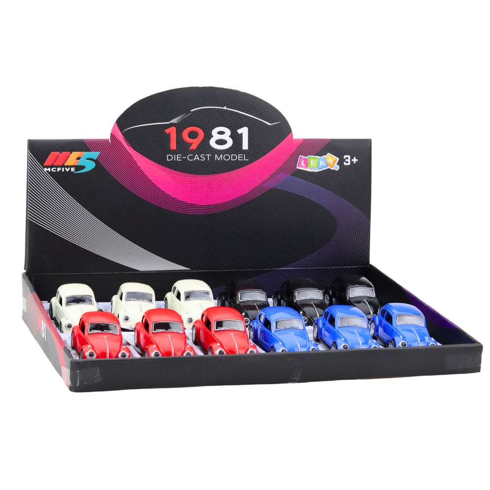 Klasikinis metalinis automobilis, 1:36