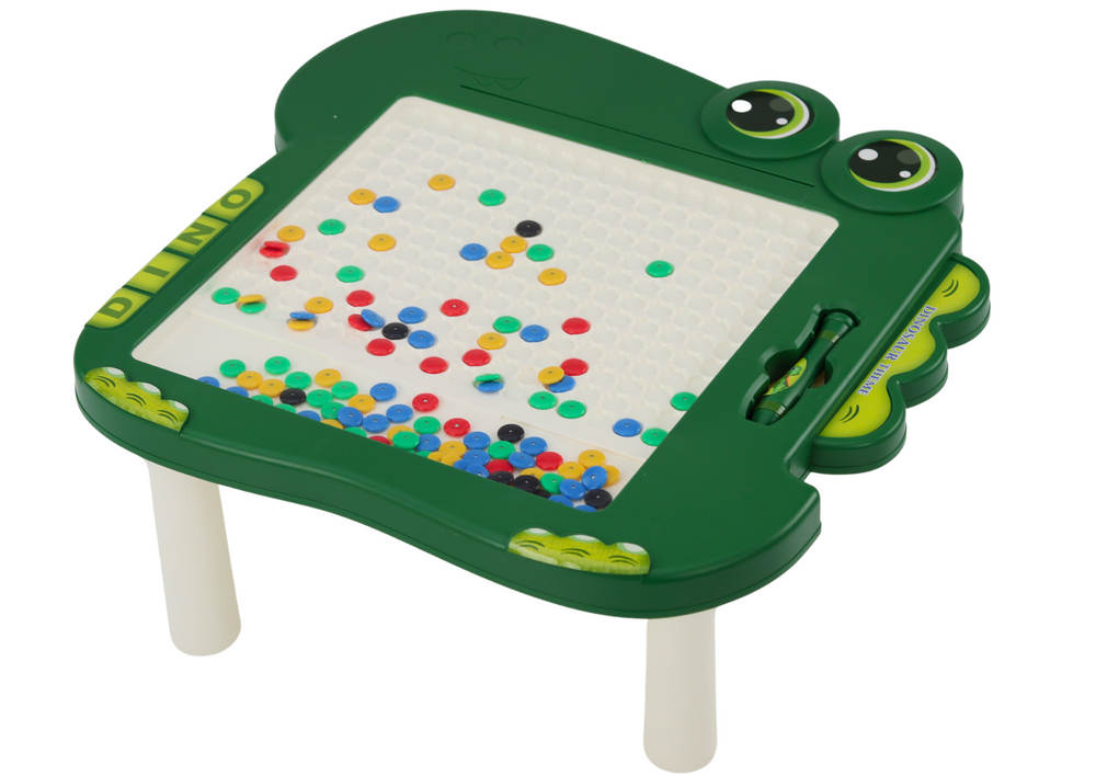 Edukacinė magnetinė lenta/stalas dinozauras lean toys