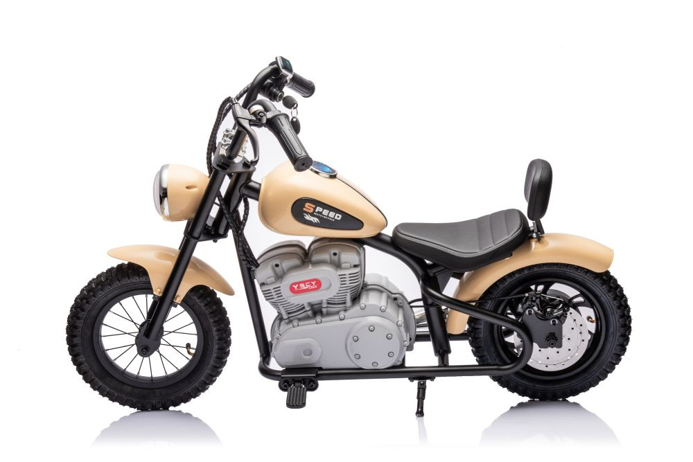 Akumuliatorinis motociklas a9902 36v chaki