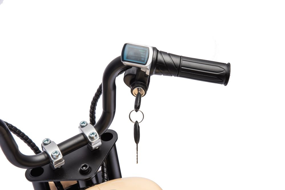 Akumuliatorinis motociklas a9902 36v chaki