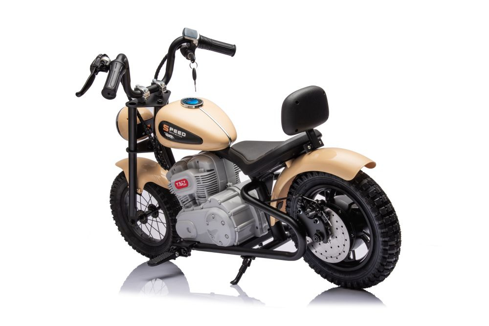 Akumuliatorinis motociklas a9902 36v chaki