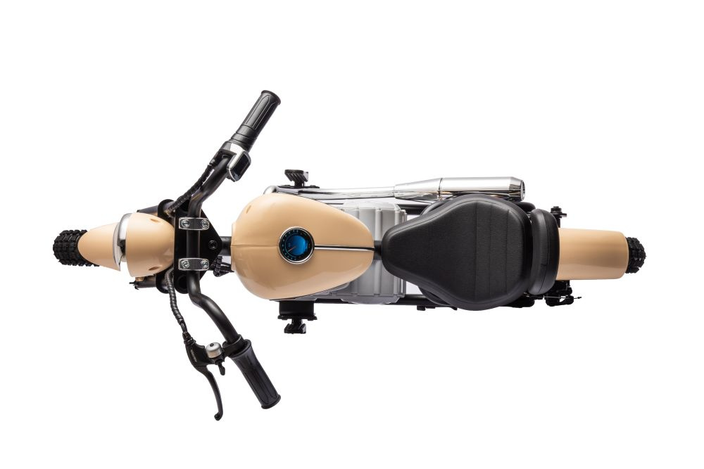 Akumuliatorinis motociklas a9902 36v chaki