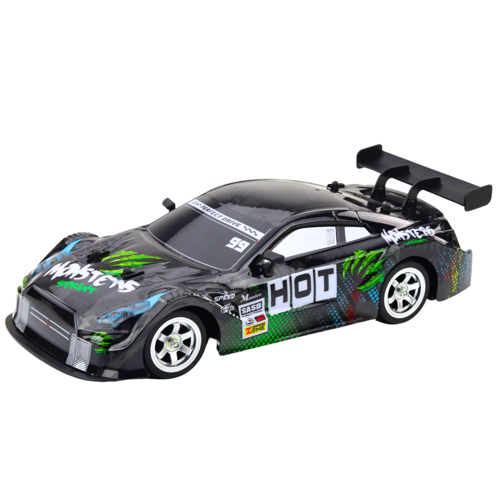 Nuotoliniu būdu valdomas lenktyninis rc automobilis 1:16, 30 km/h