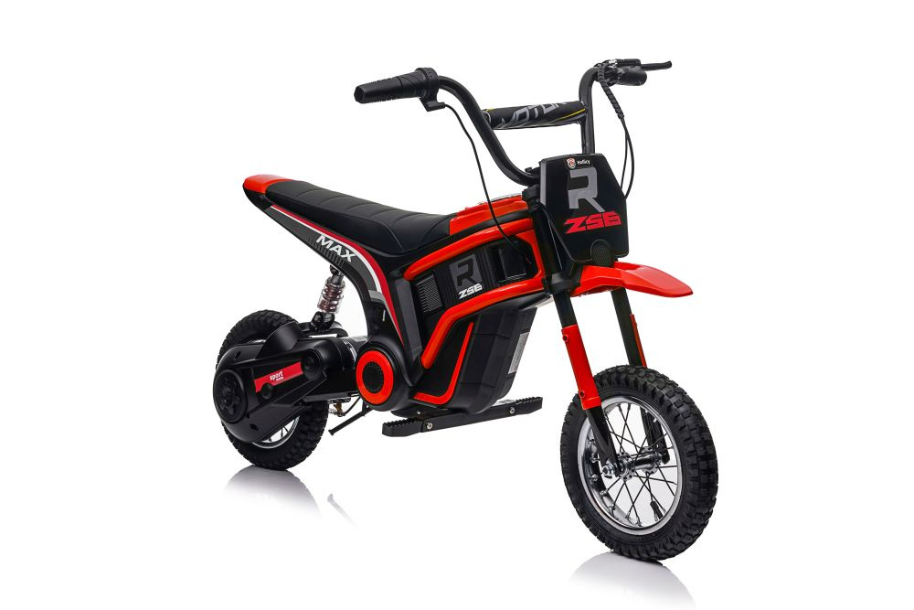 Raudonas sx2328 varomasis motociklas