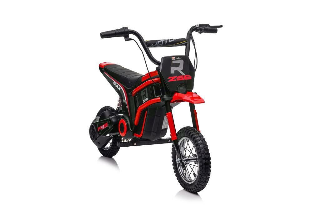 Raudonas sx2328 varomasis motociklas