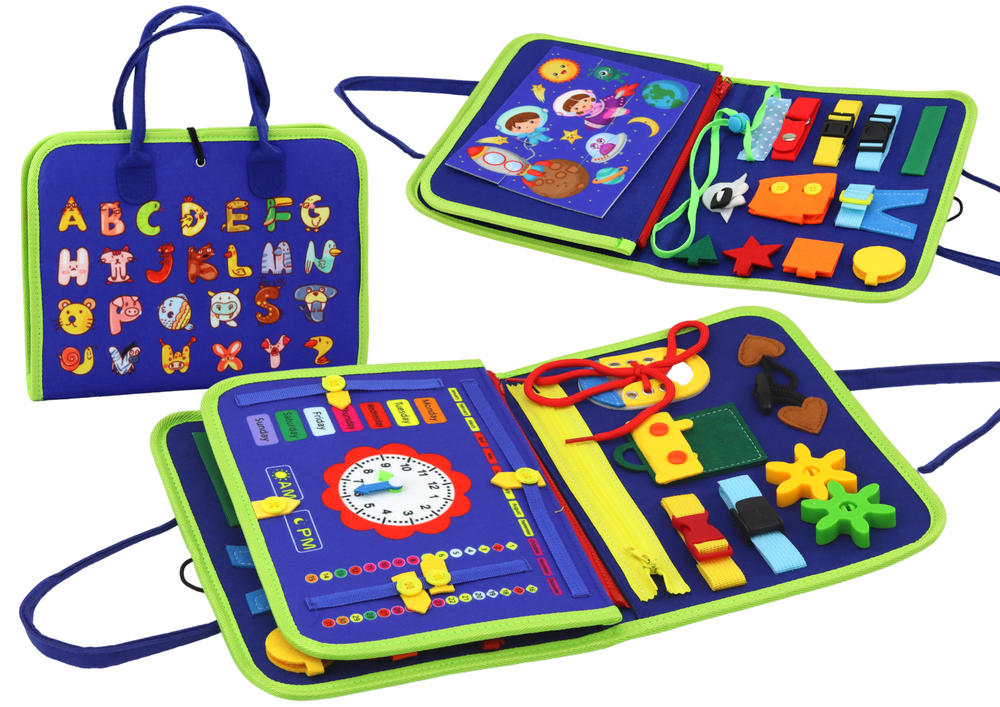 Sensorinė knyga lean toys