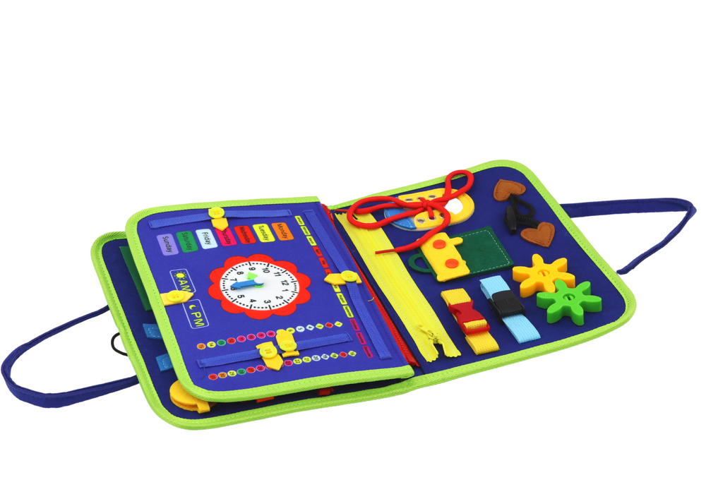 Sensorinė knyga lean toys