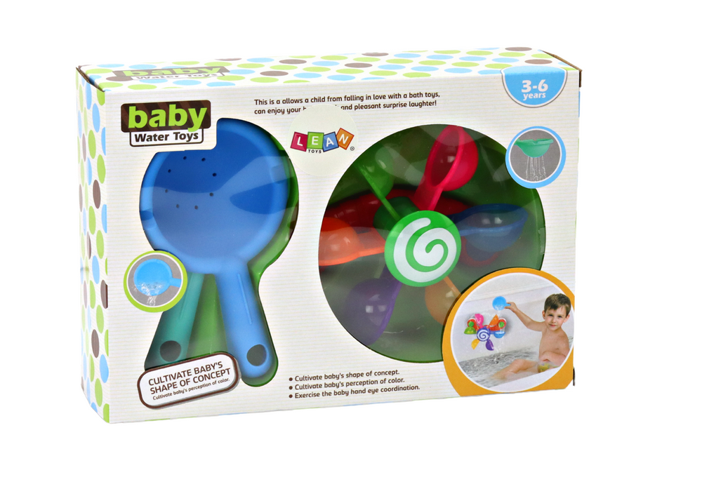 Vonios žaislų rinkinys lean toys