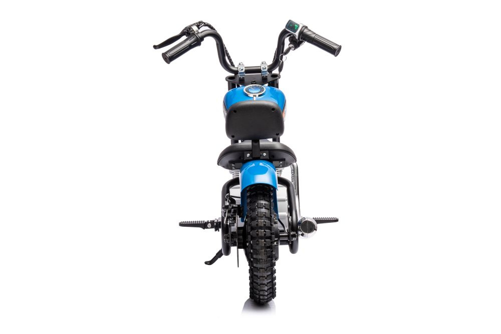 Akumuliatorinis motociklas a9902 36v mėlynas