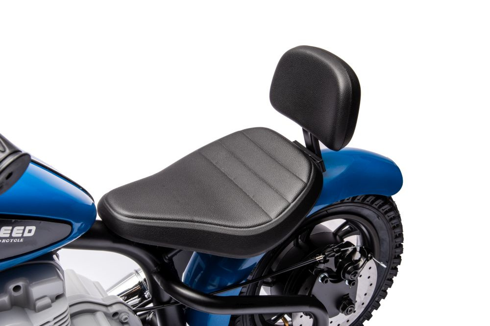Akumuliatorinis motociklas a9902 36v mėlynas