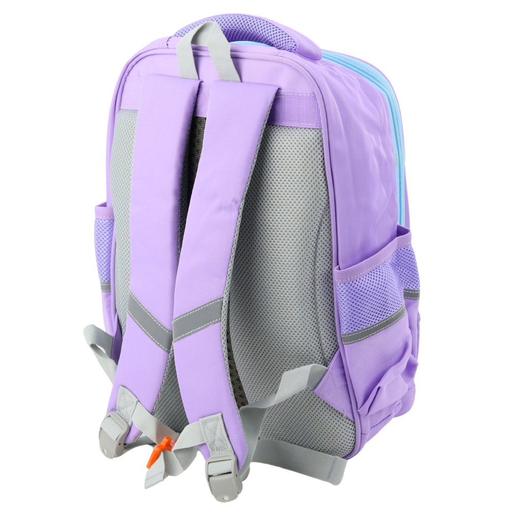 Mokyklinė kuprinė su pleistrais violetinė 16l