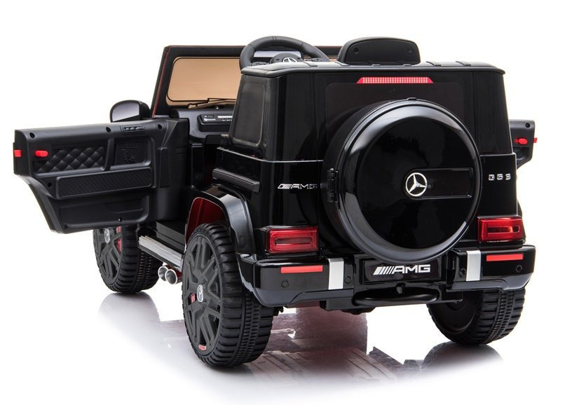 Vaikiškas elektrinis automobilis mercedes-benz g63 amg bbh-0003 ez, juodas