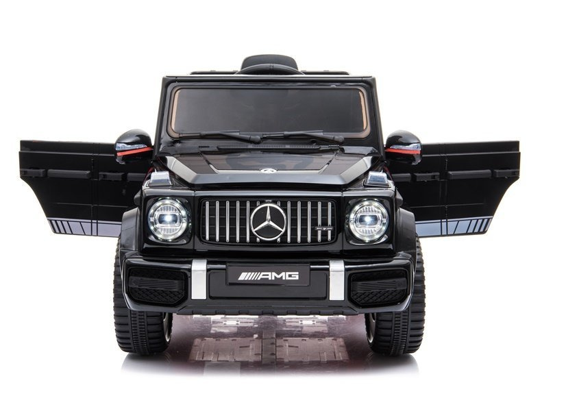 Vaikiškas elektrinis automobilis mercedes-benz g63 amg bbh-0003 ez, juodas