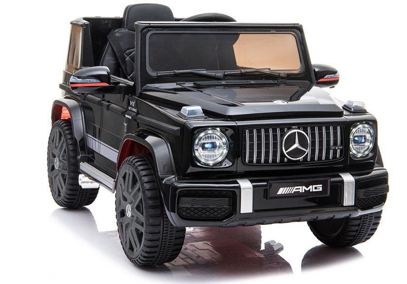Vaikiškas elektrinis automobilis mercedes-benz g63 amg bbh-0003 ez, juodas