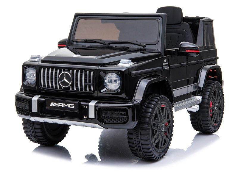 Vaikiškas elektrinis automobilis mercedes-benz g63 amg bbh-0003 ez, juodas