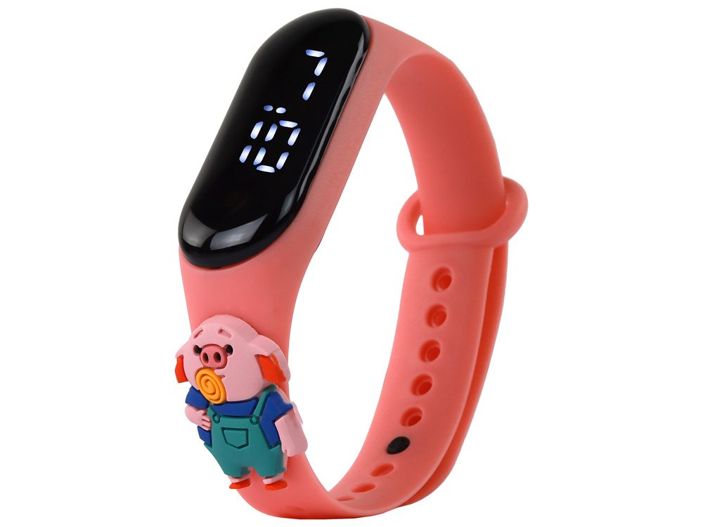 Išmanioji apyrankė leantoys piggy pink