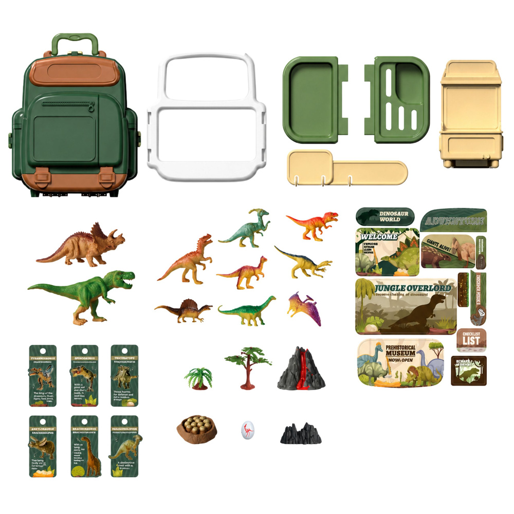 Dinozaurų rinkinys 30 vnt. 3