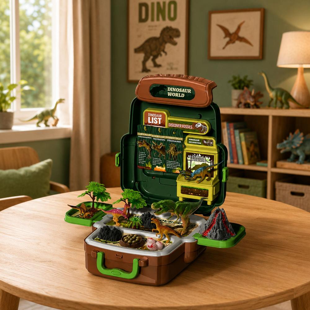 Dinozaurų rinkinys 30 vnt. 2