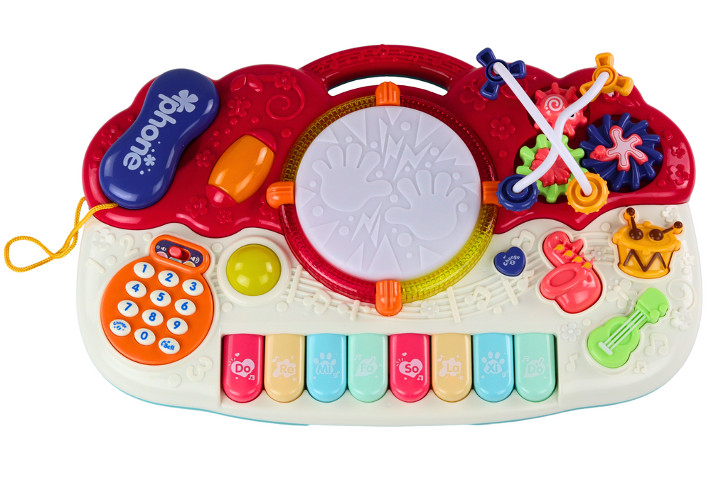 Daugiafunkcis muzikinis žaislas lean toys