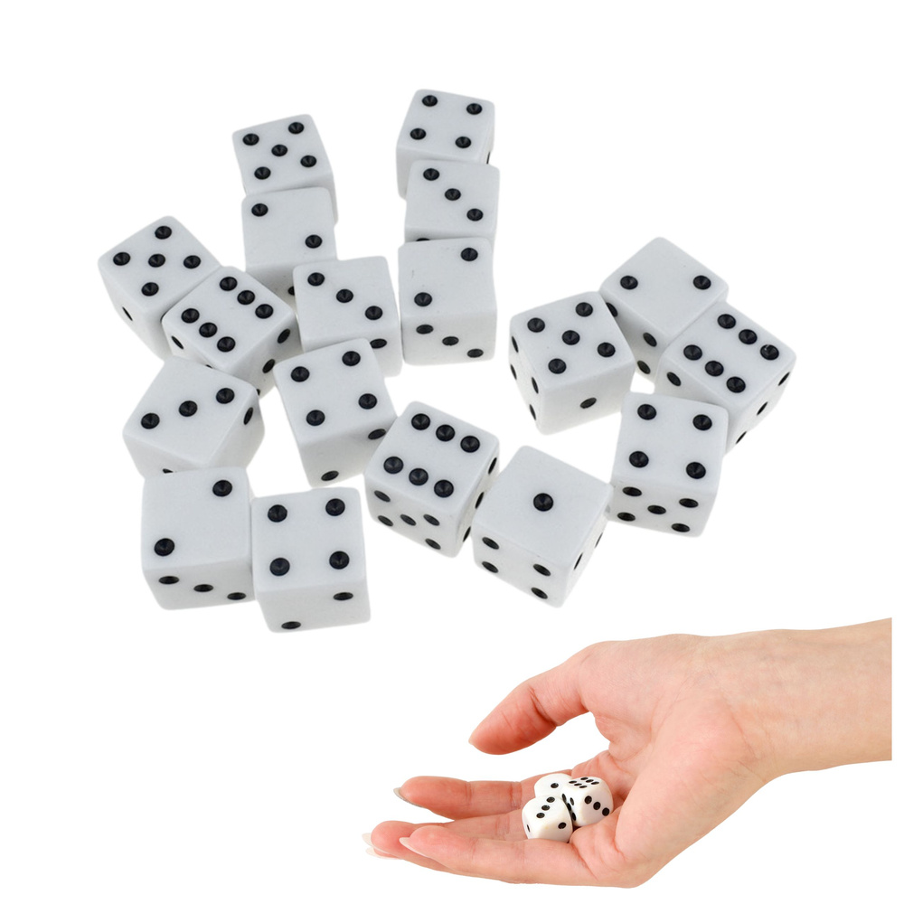 Kauliukų rinkinys 1,5 cm 100 vnt.